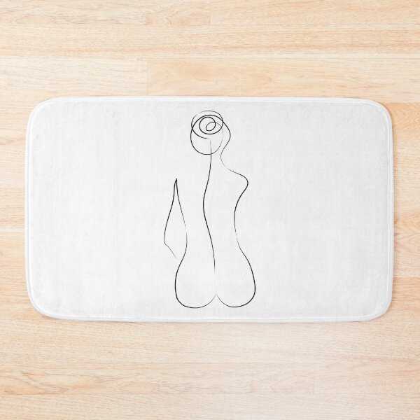 Item preview, Woman Sitting | One Line Artist | Minimal Art | One Line Art | Minimalist designed and sold by One-Line-Artist.