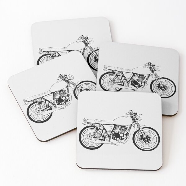 Item preview, Line art classic motorcycle designed and sold by Aldduardo.