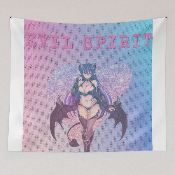 Item preview, Succubus Pastel Gothic Grunge Poster Design designed and sold by MakeitMelo.