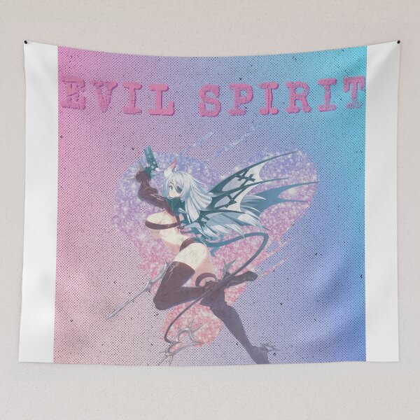 Item preview, Succubus Pastel Gothic Grunge Poster Design designed and sold by MakeitMelo.