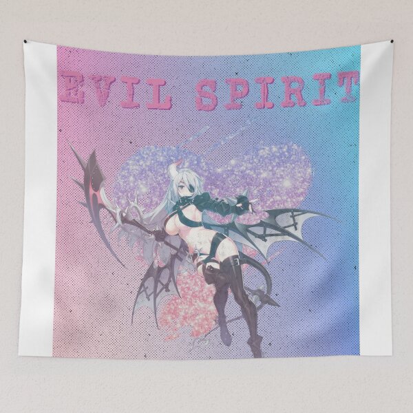 Item preview, Succubus Pastel Gothic Grunge Poster Design designed and sold by MakeitMelo.