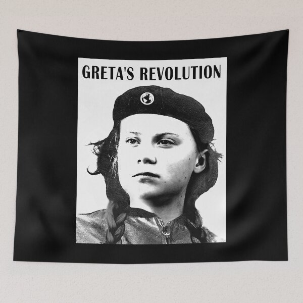 Aperçu de l'œuvre Merveilleux souvenir Greta Thunberg Graphic pour les fans créée et vendue par DasandLieu.