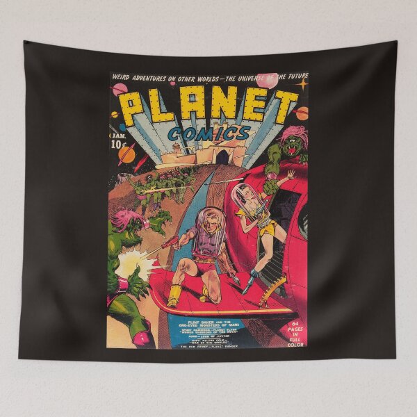 Item preview, PLANET COMICS WOMEN WARRIORS OF THE MOON designed and sold by KinkyKaiju.