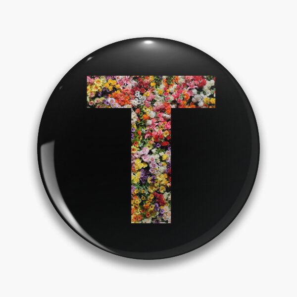 Item preview, Letter T initial flowers designed and sold by oli-ml.