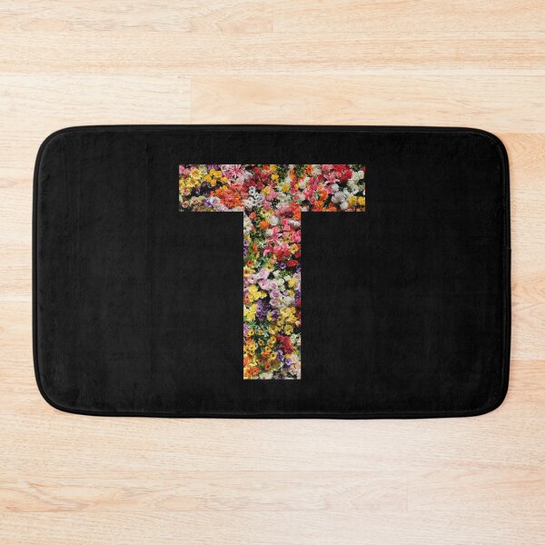Item preview, Letter T initial flowers designed and sold by oli-ml.