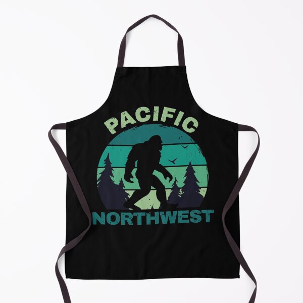 Item preview, Pacific Northwest Bigfoot Retro Sunset  designed and sold by CreatorsAll.