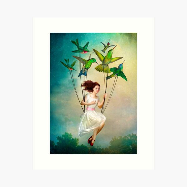 Take me somewhere nice Art Print