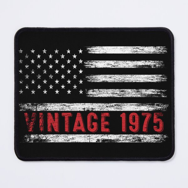 Item preview, 47th Birthday Gifts Vintage 1975 American Flag designed and sold by MoHaCo.