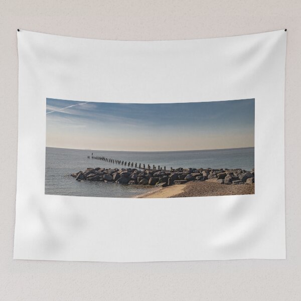 Item preview, Sunny day at Lowestoft Beach, Suffolk coast designed and sold by yackers1.
