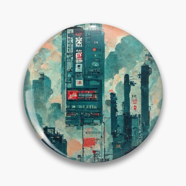 Item preview,  Cyberpunk Dystopia Ukiyo-e designed and sold by knightsydesign.