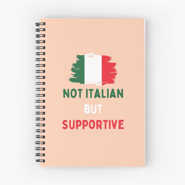 Item preview, Not Italian But Supportive designed and sold by MoaaStore.