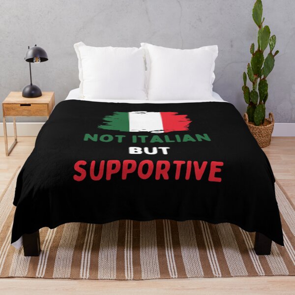 Item preview, Not Italian But Supportive designed and sold by MoaaStore.