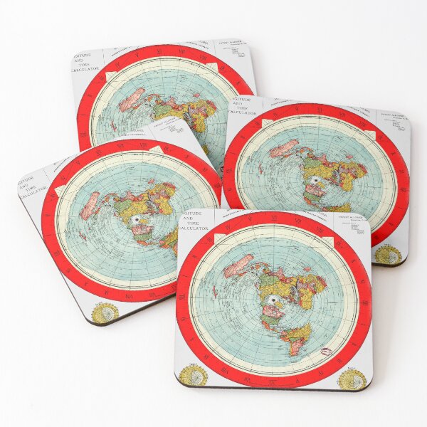 Item preview, Gleasons New Standard Map of the World designed and sold by fatbanana.