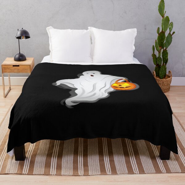 Aperçu de l'œuvre Halloween Ghost Scary Pumpkin Head créée et vendue par galilo111.