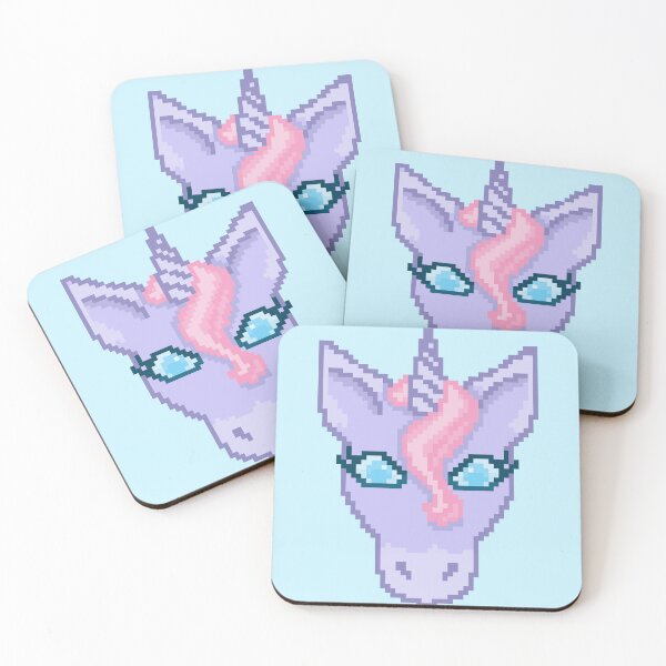Item preview, Pixel Unicorn designed and sold by galaxydaydreams.