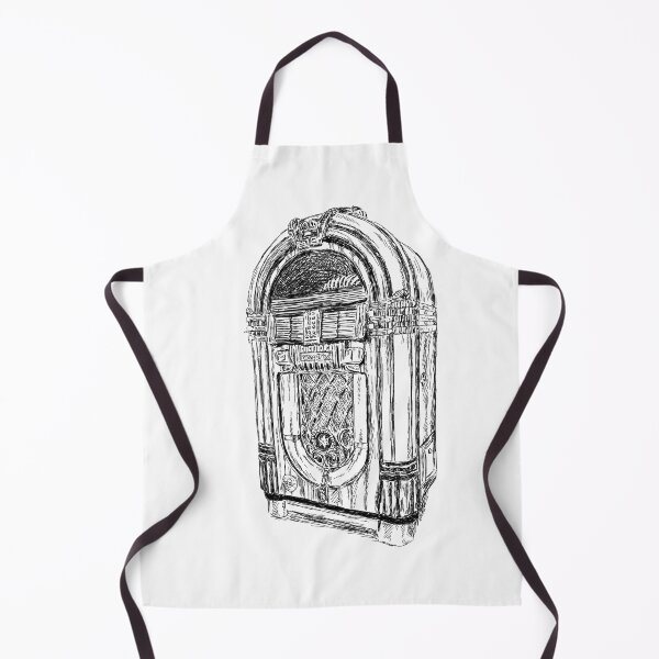 Item preview, Retro Juke Box Image designed and sold by RachelsFineLine.