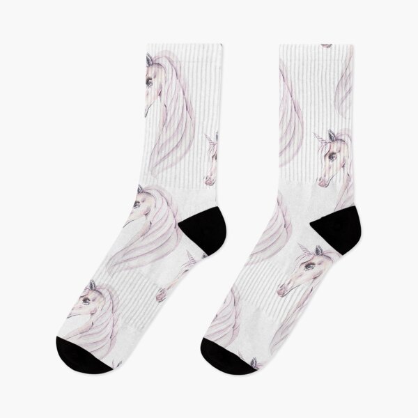 Item preview, Watercolor hand painted cute unicorn digital painting, repeat pattern designed and sold by tiana-geo.