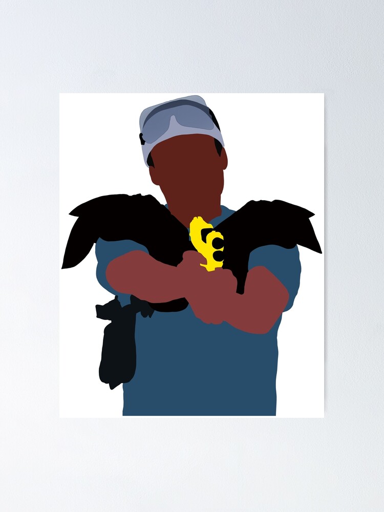 Troy Paintball Gun" Poster for Sale by deezdoodles Redbubble