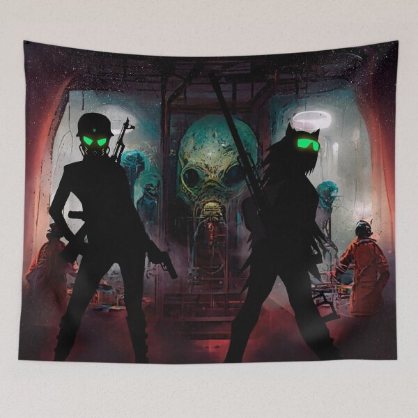 Item preview, Monsters Control 3. Girls and Guns. designed and sold by tabemisa.