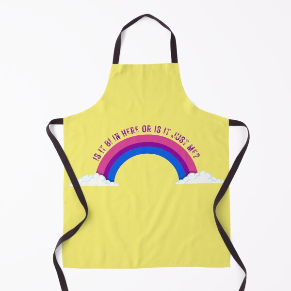 Item preview, Is It Bi In Here Or Is It Just Me Bisexual Rainbow In Yellow designed and sold by LuckyKermit.