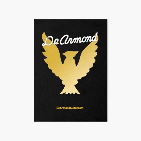 DeArmond eagle logo (e2022-08) Art Board Print