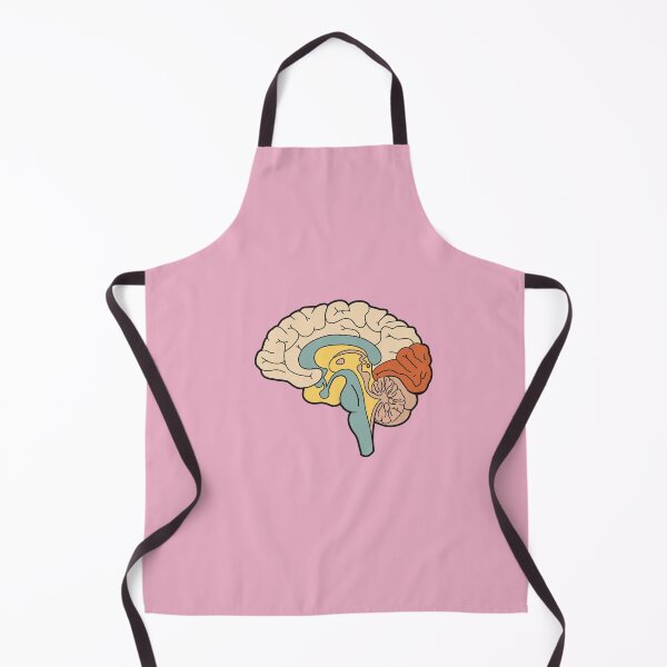 Item preview, Anatomical brain - vintage colors designed and sold by Preslava Genova.