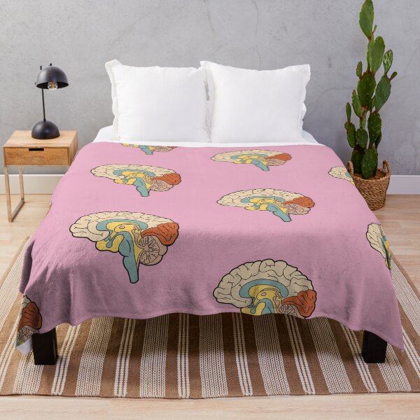 Item preview, Anatomical brain - vintage colors designed and sold by Preslava Genova.