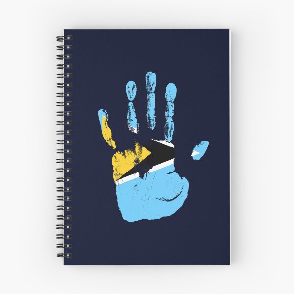 Item preview, Hand Saint Lucia Flag Palm designed and sold by rafaeltto.