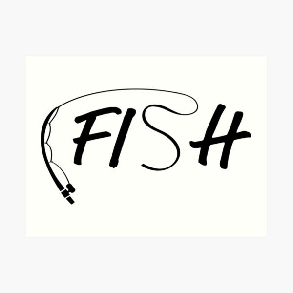 Gone Fishing Art Print