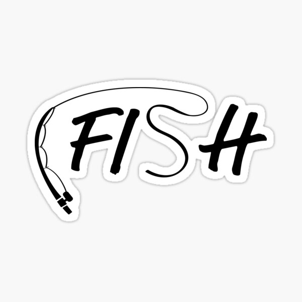 Shellsea - fish hooks Sticker for Sale by sofsh0p