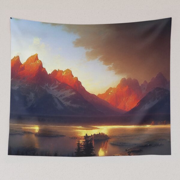 Item preview, The Grand Teton National Park designed and sold by AM FineArtPrints.
