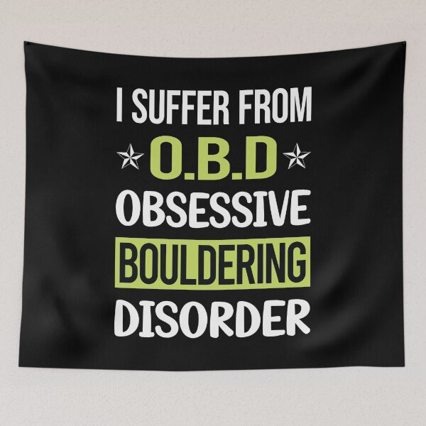 Item preview, Obsessive Love Bouldering Rock Climbing designed and sold by GobblesBeverley.