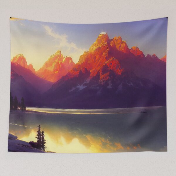 Item preview, The Grand Teton National Park designed and sold by AM FineArtPrints.