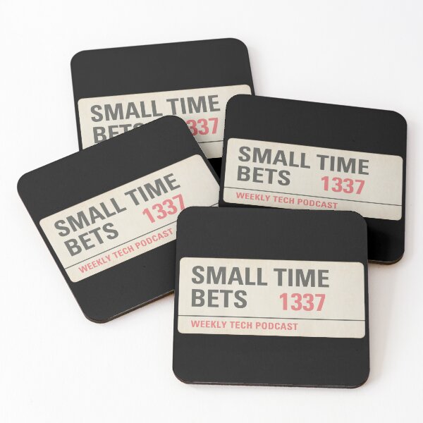 Item preview, Small Time Bets 1337 logo designed and sold by Small Time Bets Podcast.