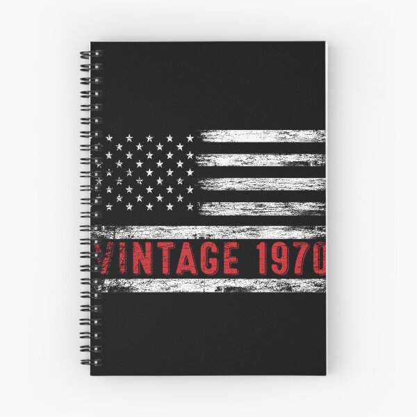 Item preview, 52nd Birthday Gifts Vintage 1970 American Flag designed and sold by MoHaCo.