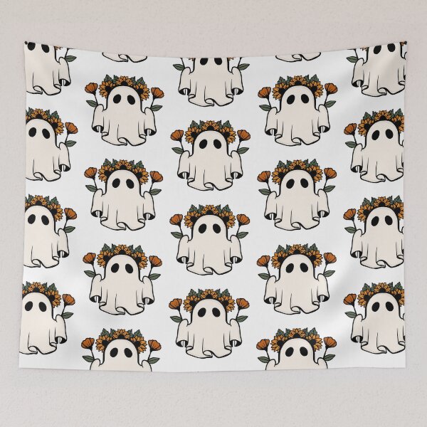 Item preview, Retro Ghost Halloween Sublimation PNG designed and sold by Momixzaaa.
