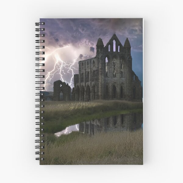Item preview, Whitby Abbey Lightning Storm designed and sold by Alisonchambers2.