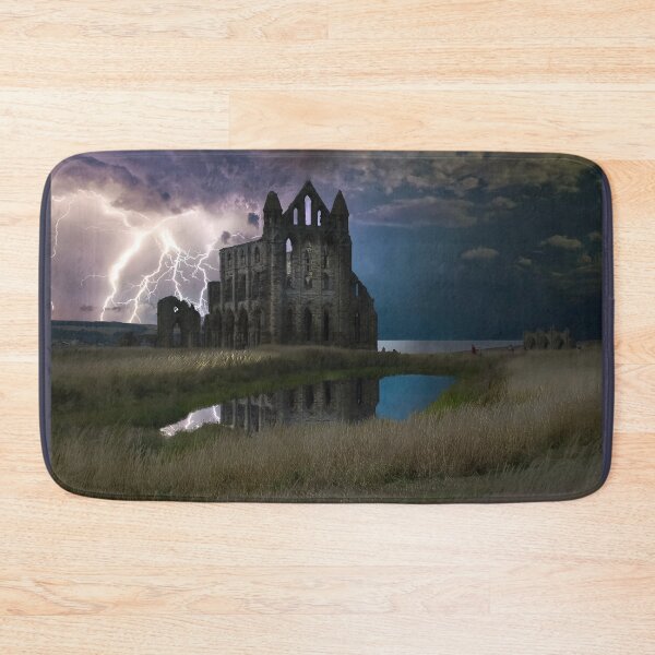 Item preview, Whitby Abbey Lightning Storm designed and sold by Alisonchambers2.