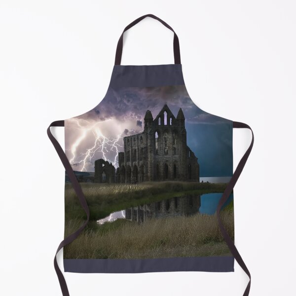 Item preview, Whitby Abbey Lightning Storm designed and sold by Alisonchambers2.