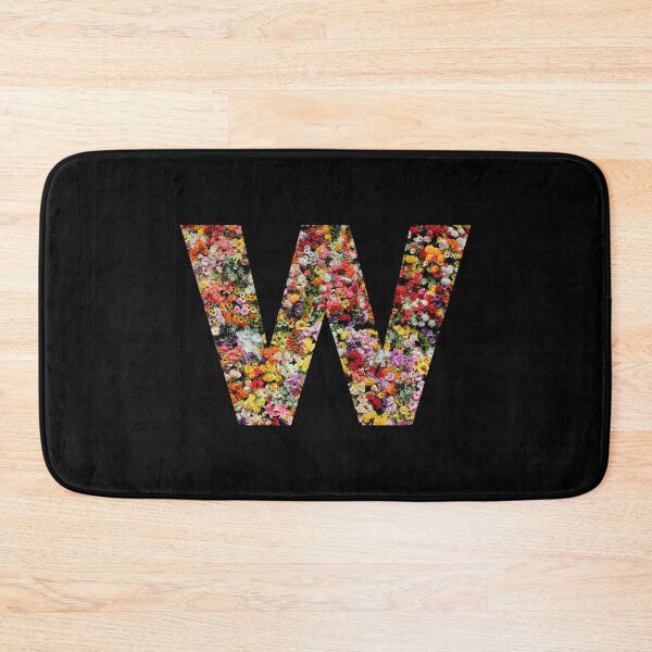 Item preview, Letter W initial flowers designed and sold by oli-ml.