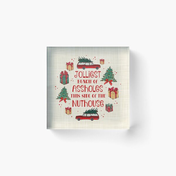 Item preview, Jolliest Bunch of Assholes This Side of the Nut House designed and sold by KrisInStitches.