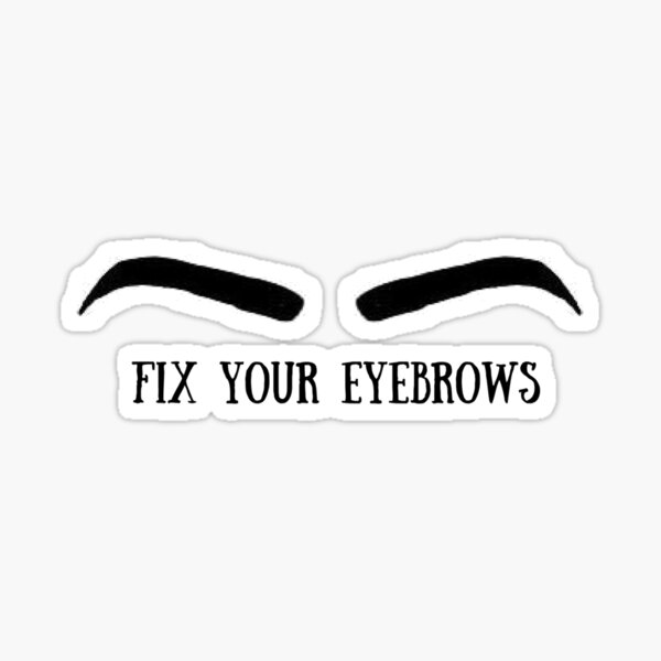 Aperçu de l'œuvre Corrigez vos sourcils créée et vendue par nkonopka.