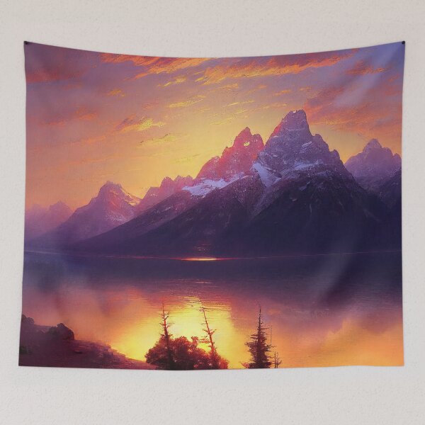 Item preview, The Grand Teton National Park designed and sold by AM FineArtPrints.