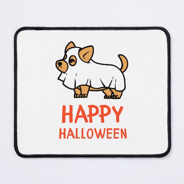 Item preview, Happy Halloween Cute Dog Ghost Costume Design designed and sold by WBP Mart.