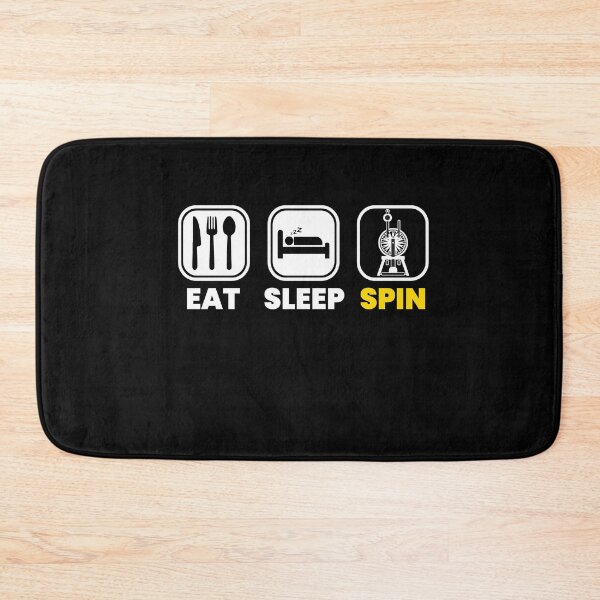 Item preview, Eat Sleep Spinning Wheel designed and sold by MooonTees.