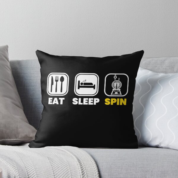 Item preview, Eat Sleep Spinning Wheel designed and sold by MooonTees.