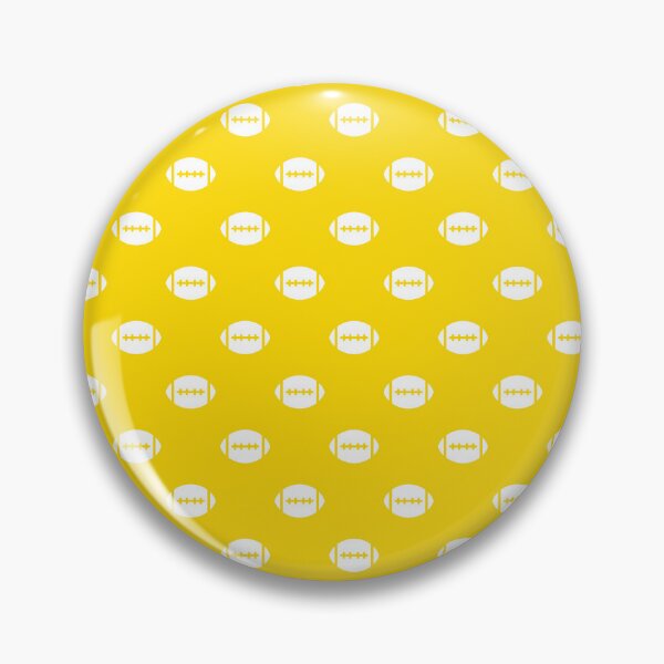 Item preview, Yellow and White Footballs designed and sold by 3hornCreations.