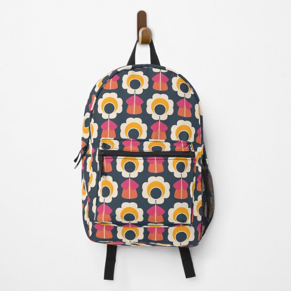 Item preview, 1099 - retro daisies, pink / yellow designed and sold by RouCouCou.