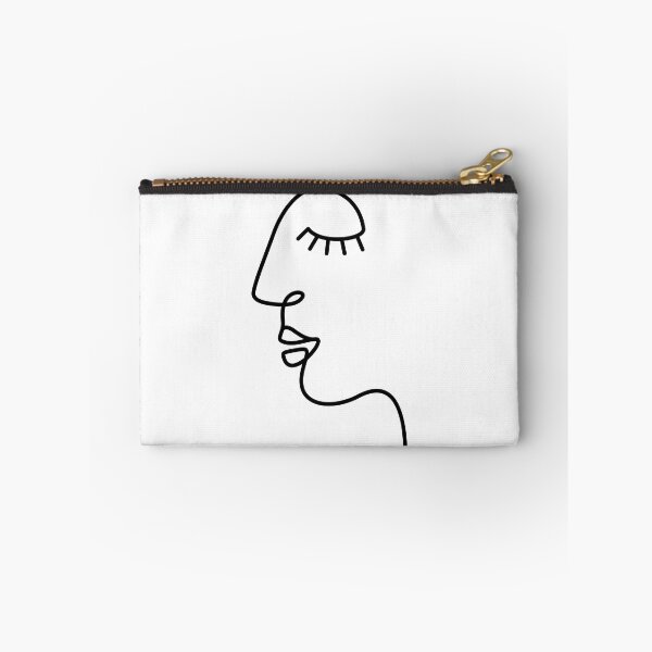 Item preview, Ethnic Woman One Line Art Modern Minimalism / white designed and sold by SoccaTamam.