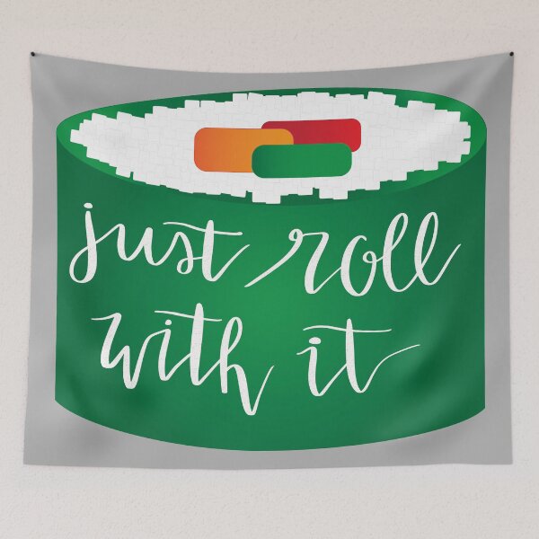 Item preview, Just Roll With It - Sushi designed and sold by Kaelyn Cox.